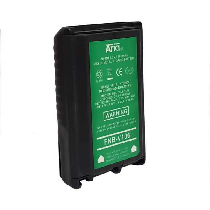 FNB-V-106-N  BATERÍA PARA VERTEX VX-231, 7.2 V., 1200 MAH NI-MH.
