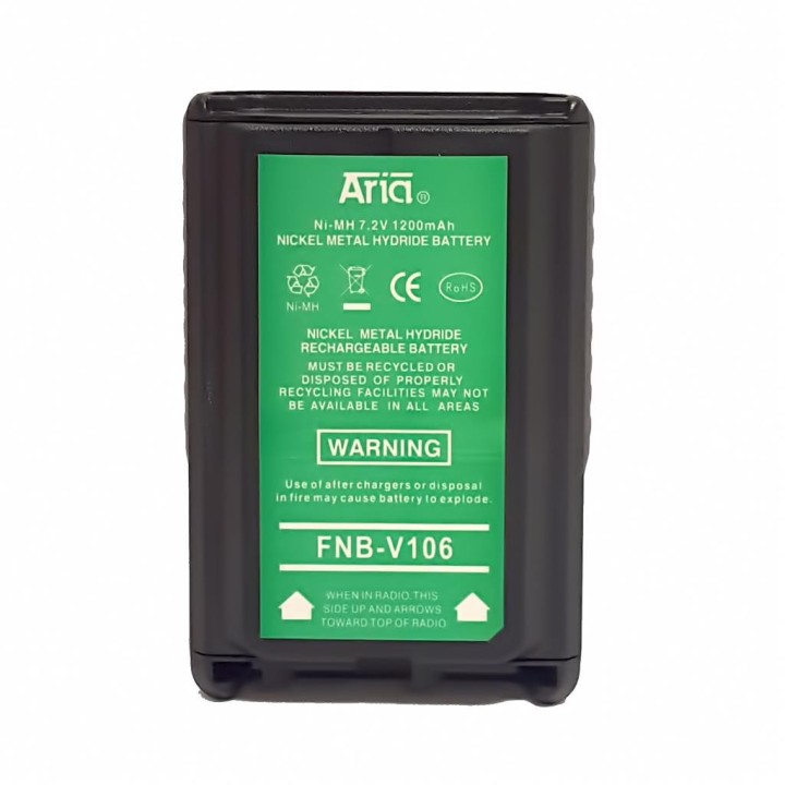 FNB-V-106-N  BATERÍA PARA VERTEX VX-231, 7.2 V., 1200 MAH NI-MH.