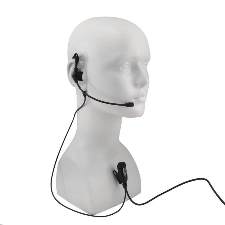 SARI-MB-TA - MICRO-AURICULAR ERGONÓMICO GIRATORIO CON MICRO TIPO BOOM, PARA MOTOROLA.