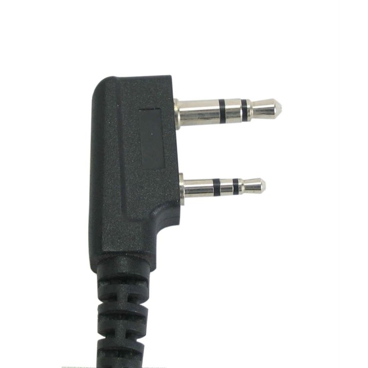 MAF-CR-K - MICRO-AURICULAR CON CABLE TIPO TEJIDO FIBRA PARA KENWOOD, TEAM Y HYT.