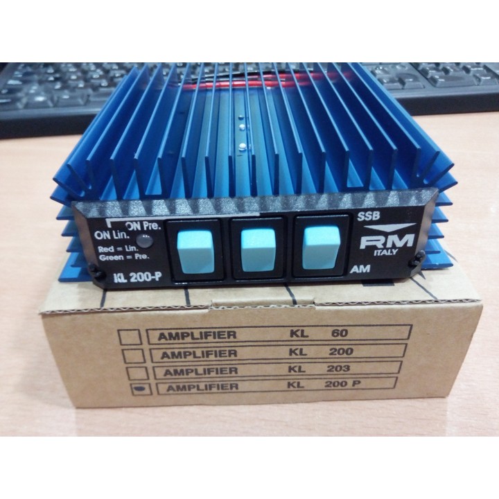 KL-200-P - AMPLIFICADOR LINEAL RM KL-200-P PARA CB. 100 W.