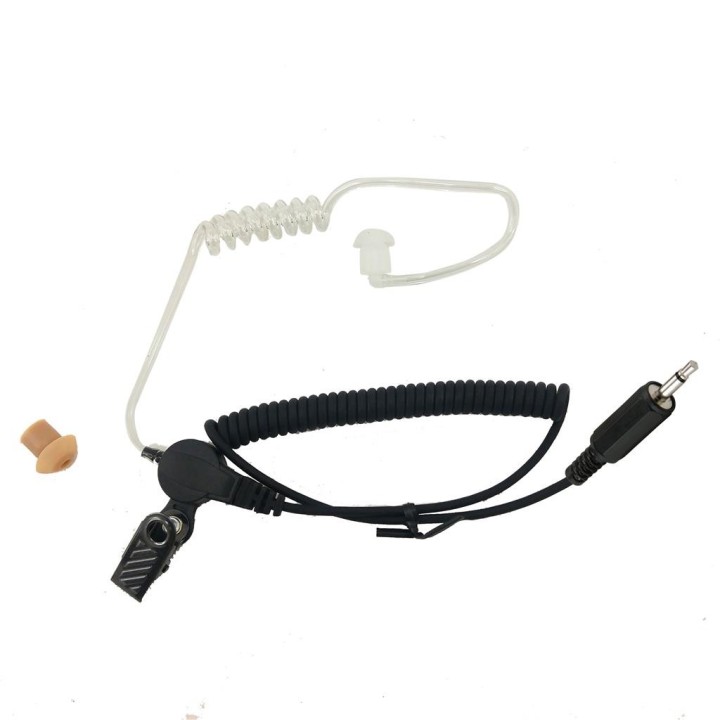 JD-MAT-AUT-S - SÓLO AURICULAR CON TUBO ACÚSTICO PARA YAESU, ICOM, ALINCO, COBRA, STANDARD, ETC.