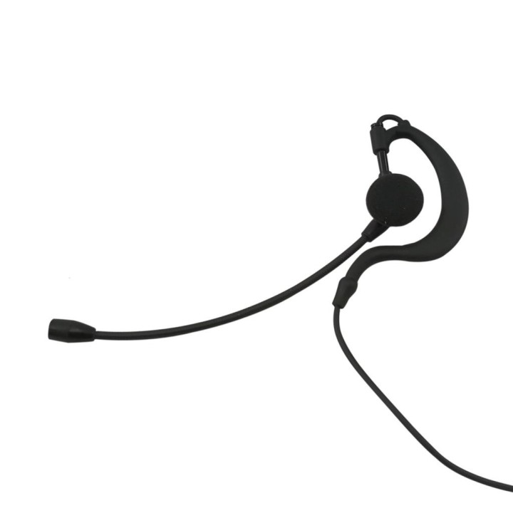 SARI-MB-K - MICRO-AURICULAR ERGONÓMICO GIRATORIO CON MICRO TIPO BOOM, PARA KENWOOD, TEAM Y HYT.