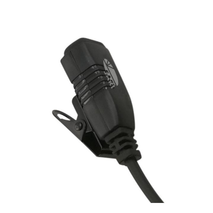 SARI-MB-K - MICRO-AURICULAR ERGONÓMICO GIRATORIO CON MICRO TIPO BOOM, PARA KENWOOD, TEAM Y HYT.