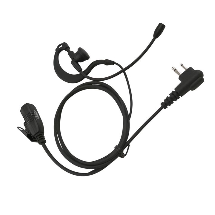 SARI-MB-M - MICRO-AURICULAR ERGONÓMICO GIRATORIO CON MICRO TIPO BOOM, PARA MOTOROLA Y TEAM.