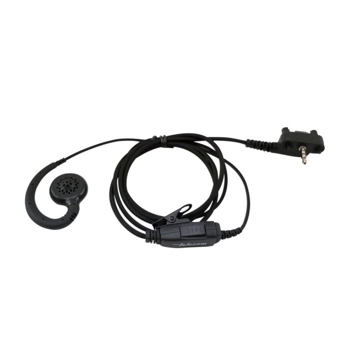MAF-CR-VX351 - MICRO-AURICULAR CON CABLE TIPO TEJIDO FIBRA PARA YAESU VX-246, VX-351, ETC.