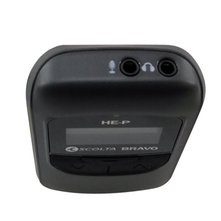 ESCOLTA BRAVO HE-P - INTERCOMUNICADOR FULL DÚPLEX 2.4 GHZ. ESPECIALMENTE INDICADO PARA GUÍAS TURÍSTICOS.