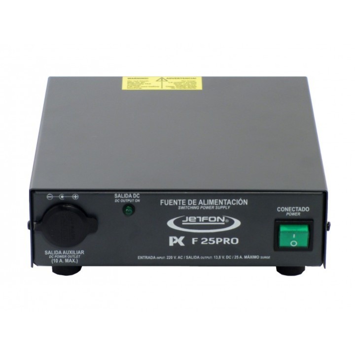 Fuente de Alimentación conmutada 23/25 AMP JETFON PC-F25 PRO