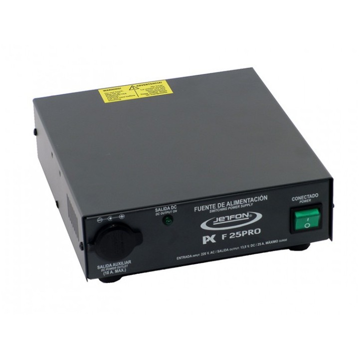 Fuente de Alimentación conmutada 23/25 AMP JETFON PC-F25 PRO