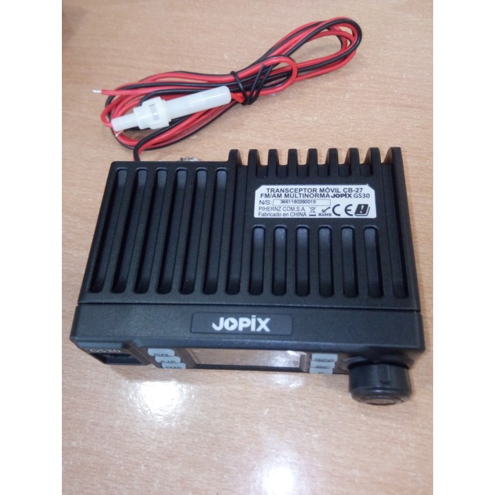Emisora Transceptor CB 27 Mhz JOPIX GS30 MULTINORMA