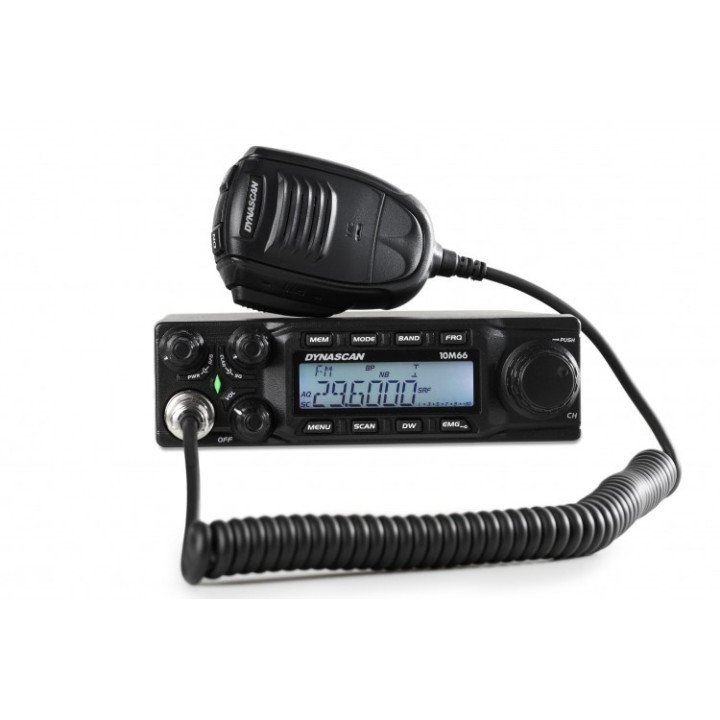 Transceptor EMISORA DE 10 MTS / 28 Mhz DYNASCAN 10M66