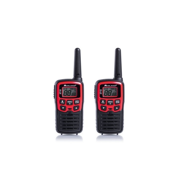 Pareja walkies MIDLAND XT10  PMR446 USO LIBRE