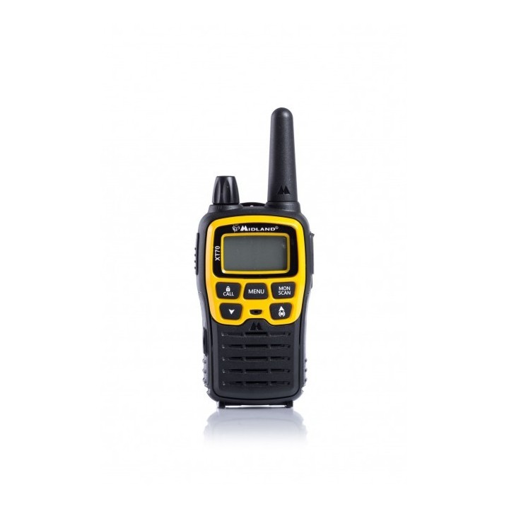 Pareja de walkies MIDLAND XT70 Adventure Edition  uso libre pmr 446