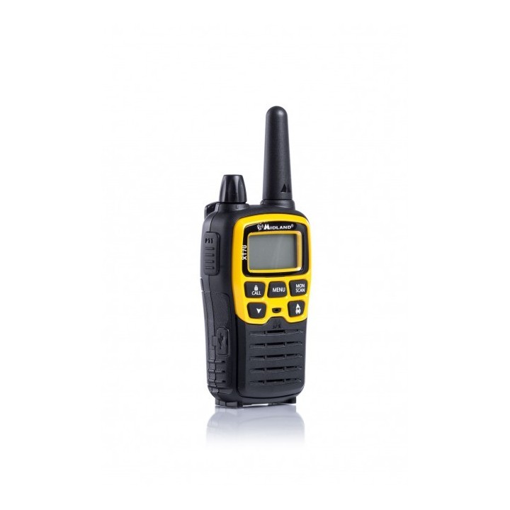Pareja de walkies MIDLAND XT70 Adventure Edition  uso libre pmr 446
