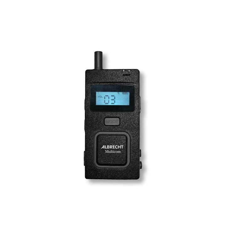 3 X Albrecht Multicom 3 -  3 transceptores - maletín