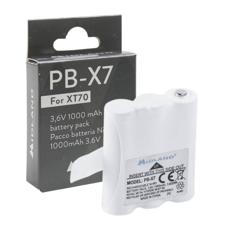 Batería Midland PB-X7 Ni Mh para XT70