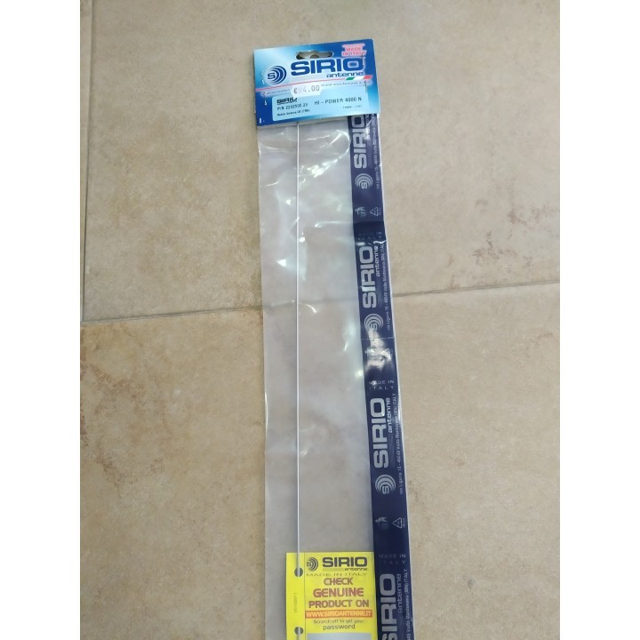 SIRIO HI-POWER 4000 ANTENA MOVIL CB 7/8 2030mm 600W