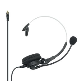 HSB-01 - CONFORTABLE MICROAURICULAR CON MICRÓFONO TIPO BOOM PARA ESCOLTA BRAVO HE-L