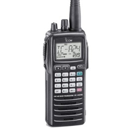 IC-A24 - TRANSCEPTOR PORTÁTIL BANDA AÉREA. CON NAVEGACIÓN VOR