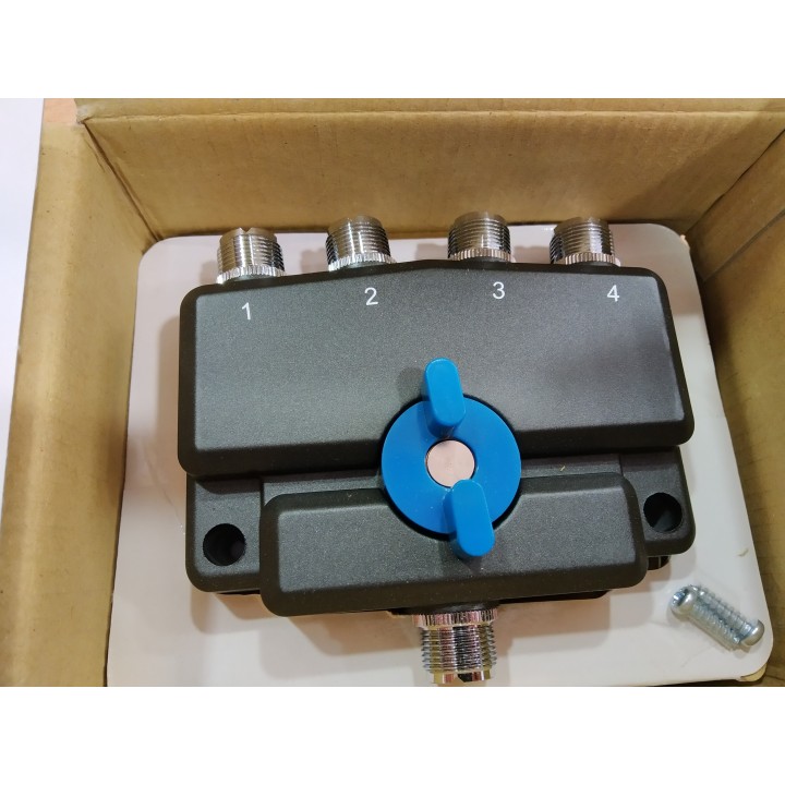 DX-SW-4-M - CONMUTADOR COAXIAL 4 POSICIONES