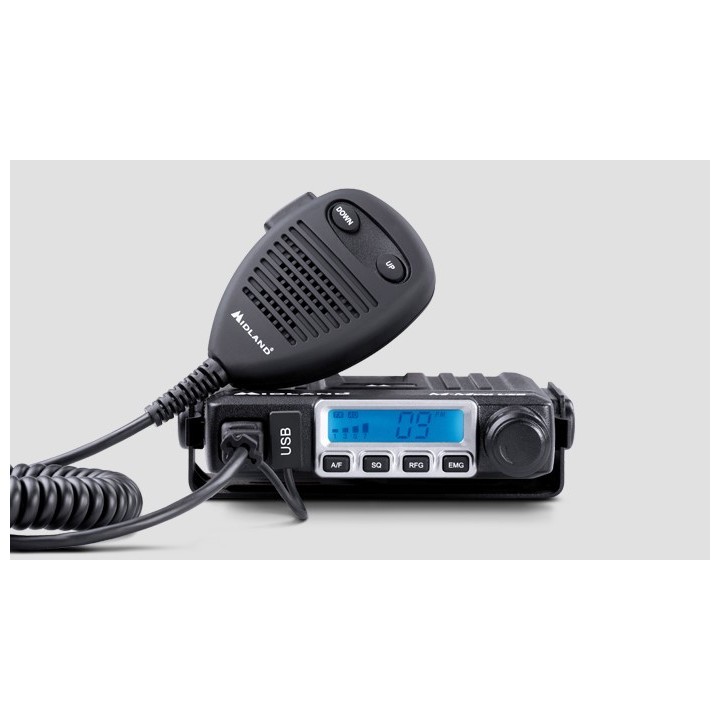 Emisora CB 27 MHZ Midland M-Mini USB