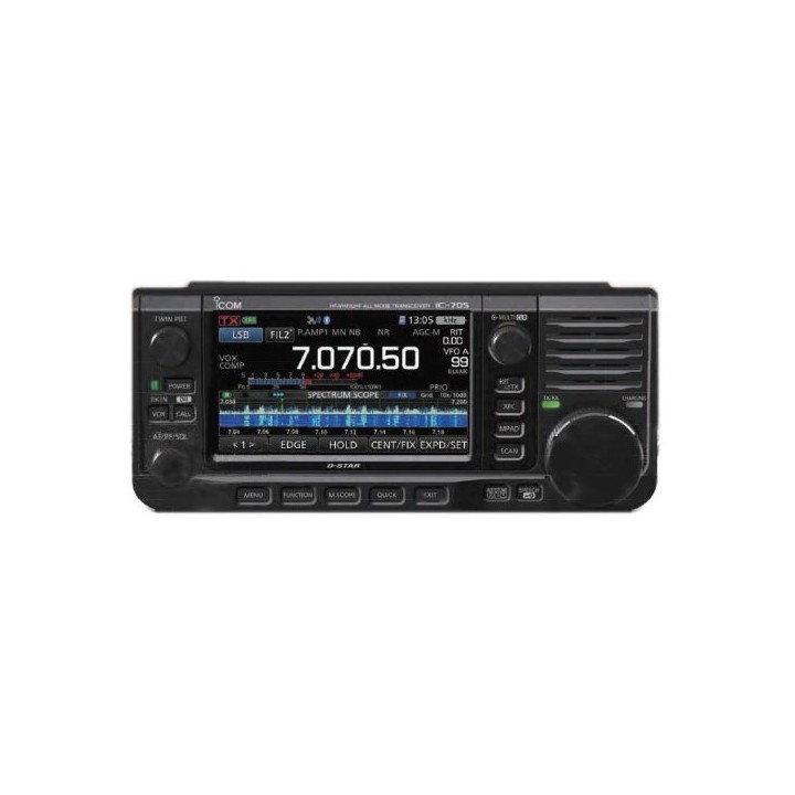 Emisora Transceptor Multibanda 50hz Icom IC-705