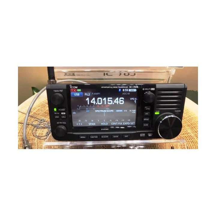 Emisora Transceptor Multibanda 50hz Icom IC-705