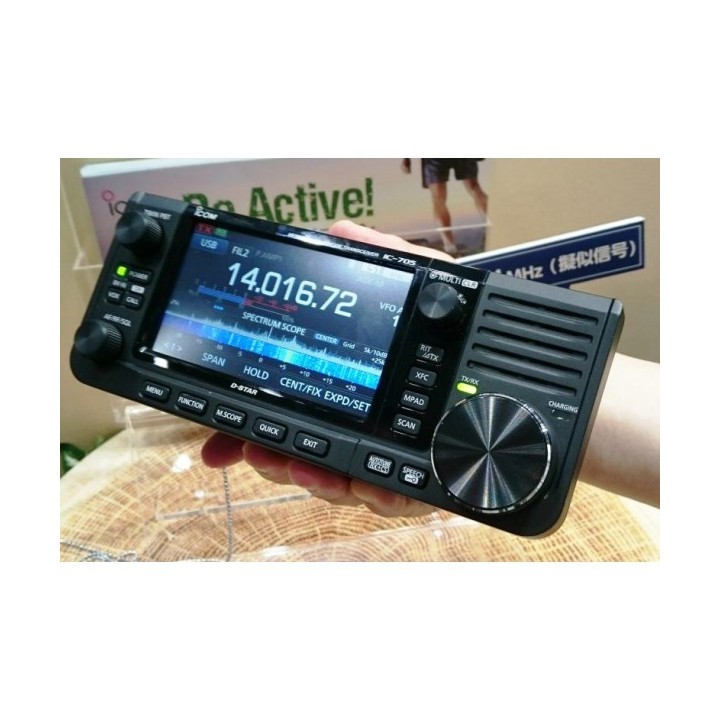 Emisora Transceptor Multibanda 50hz Icom IC-705
