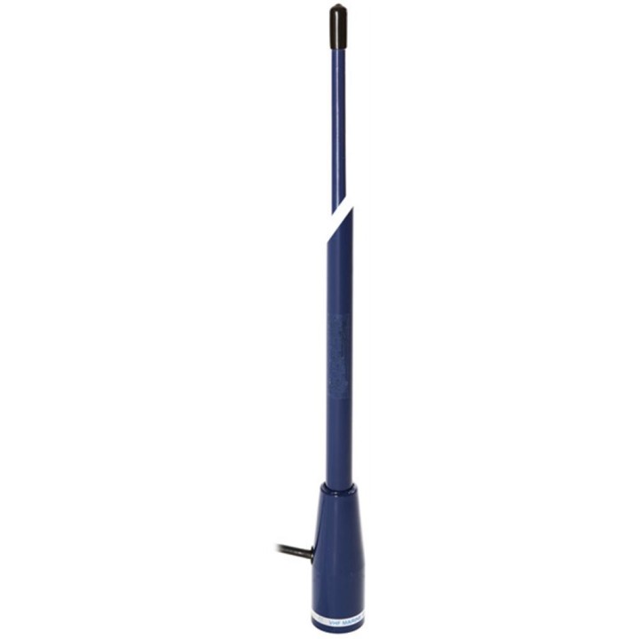 DX-KN-22BLUE - ANTENA NAÚTICA PARA CUBIERTA, CON RÓTULA O ESCUADRA.