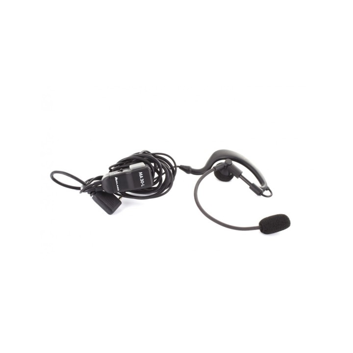 MIDLAND MA30-L Micrófono de varilla regulable y auricular VOX/PTT