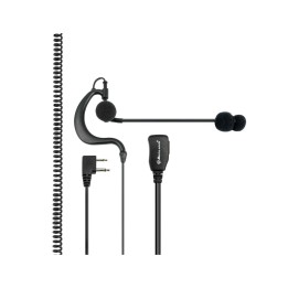 MIDLAND ABM A Micrófono con boom regulable y auricular, PTT. Conector 2 Pin L