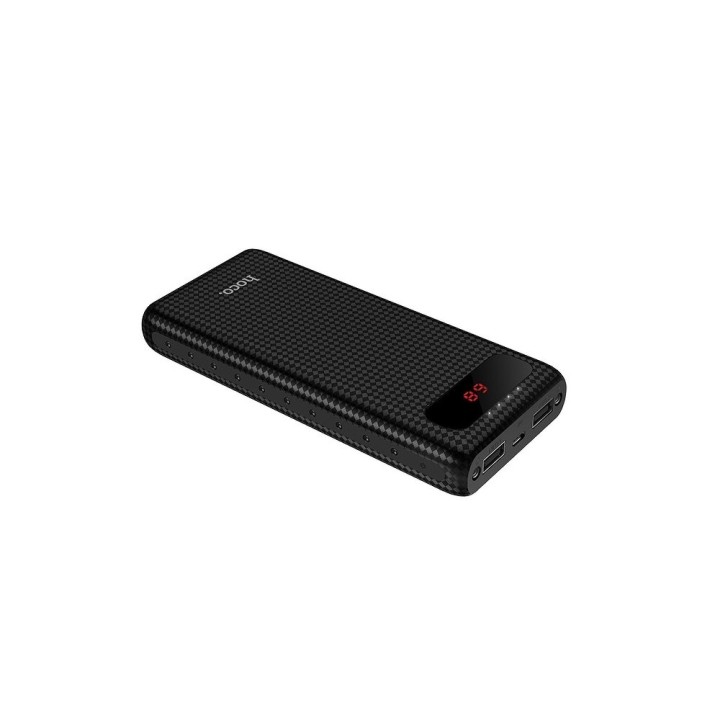 HOCO power bank 20.000 mAh con pantalla B20A NEGRO