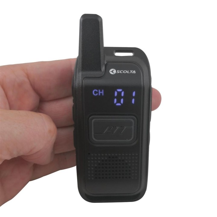 RP-102 - TRANSCEPTOR PORTÁTIL ESCOLTA ECO PMR446 CON DISPLAY OCULTO