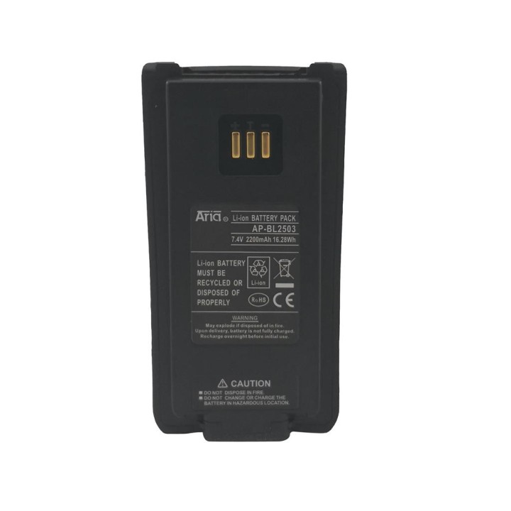 AP-BL2503 - BATERÍA PARA HYTERA PD780, PD780G, PD700, PD700S. 7.4 V 2200 MAH
