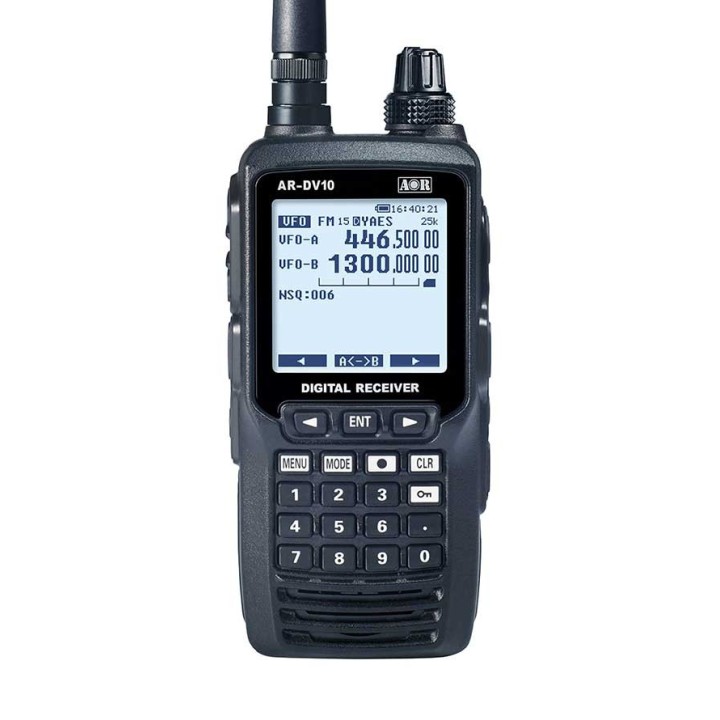 AOR AR-DV10 Receptor digital portátil