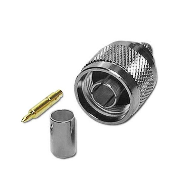 MT-4288 - CONECTOR N MACHO PARA RF-240. CRIMPAR.
