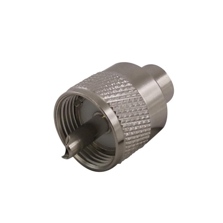 MT-1450 - CONECTOR PL-259 REDUCIDO PARA RG-58 Y SIMILARES. TEFLÓN.