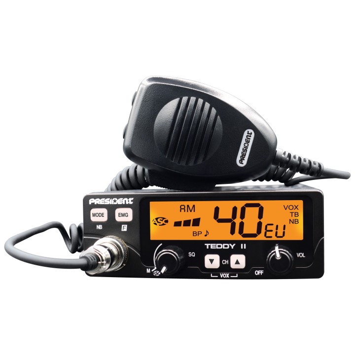 Emisora de CB 27 MHZ PRESIDENT TEDDY II ASC