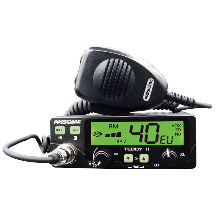 Emisora de CB 27 MHZ PRESIDENT TEDDY II ASC