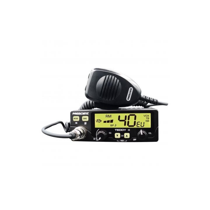 Emisora de CB 27 MHZ PRESIDENT TEDDY II ASC