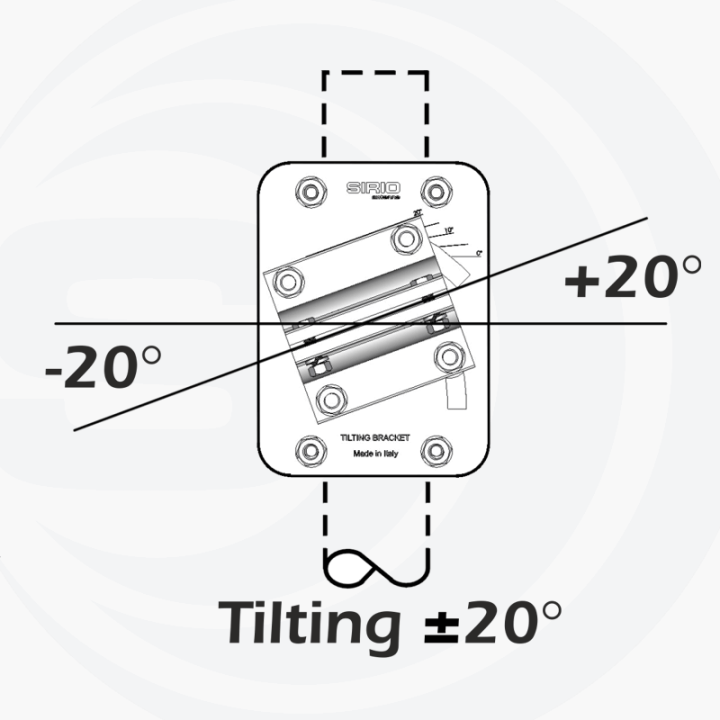 SIRIO TTB-WY TILTING BRACKET SOPORTE ORIENTABLE WY