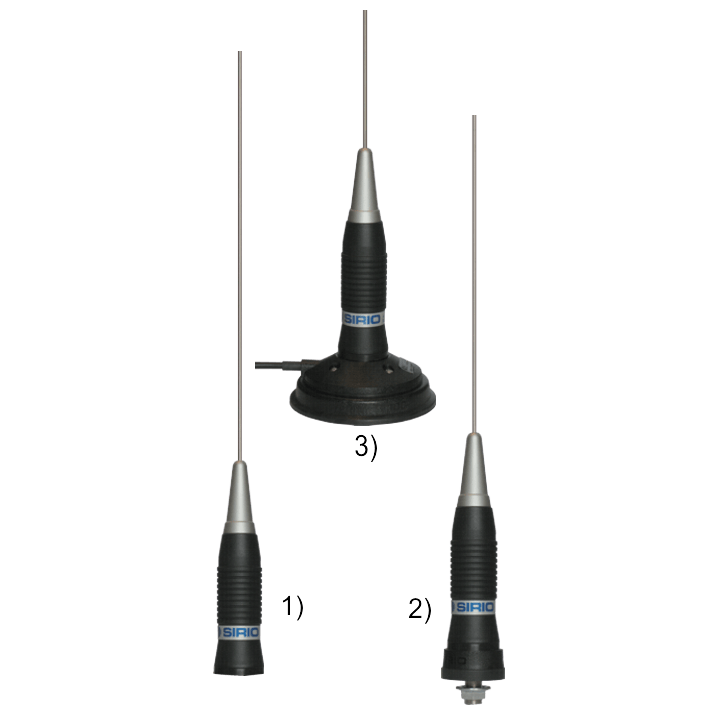 SIRIO AS100N ANTENA MOVIL CB 5/8 1020mm 100W- 55CH PL