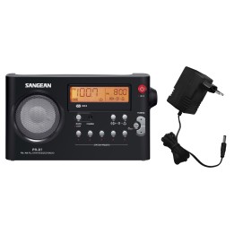 SANGEAN PR-D7 NEGRO Receptor de radio