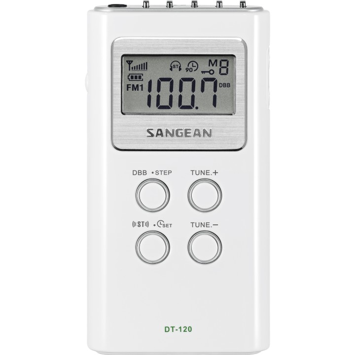 SANGEAN DT-120 BLANCO Radio de bolsillo