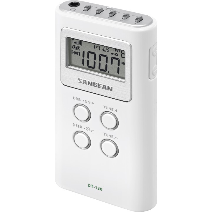SANGEAN DT-120 BLANCO Radio de bolsillo