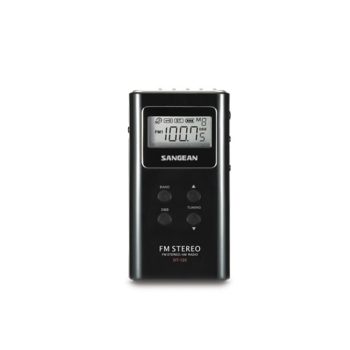 SANGEAN DT-120 NEGRO Radio de bolsillo