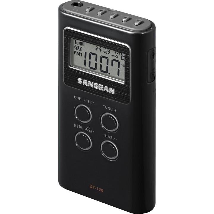 SANGEAN DT-120 NEGRO Radio de bolsillo