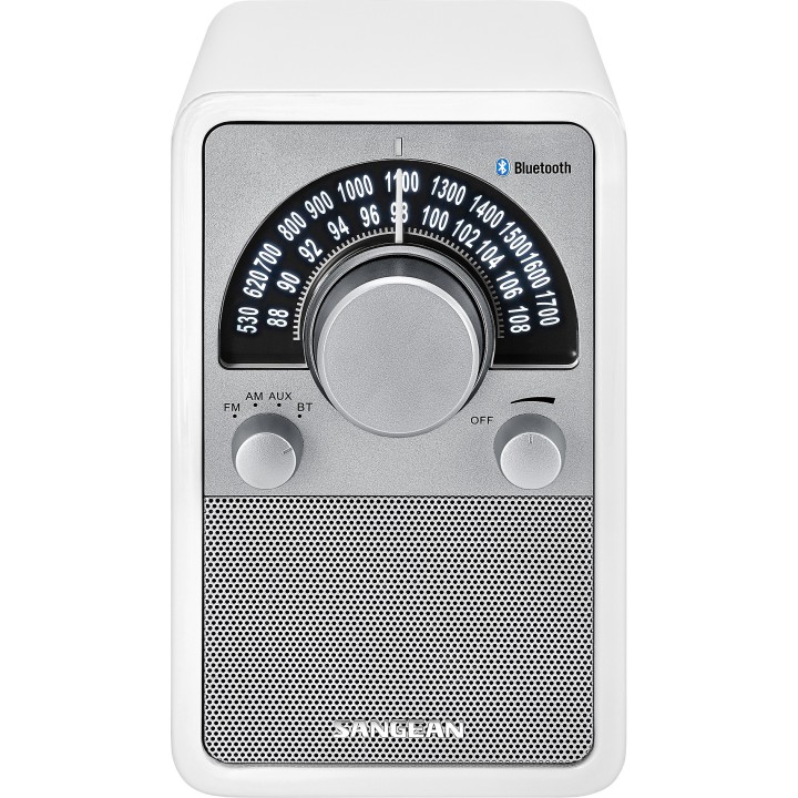SANGEAN WR-15 BT BLANCO Receptor de radio con bluetooth