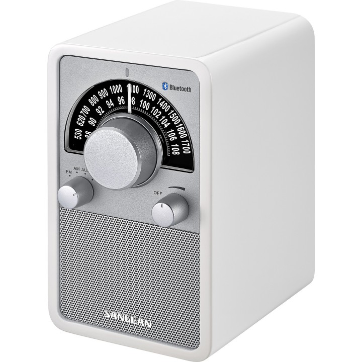 SANGEAN WR-15 BT BLANCO Receptor de radio con bluetooth