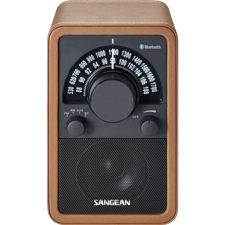 SANGEAN WR-15 BT MARRÓN Receptor de radio con bluetooth